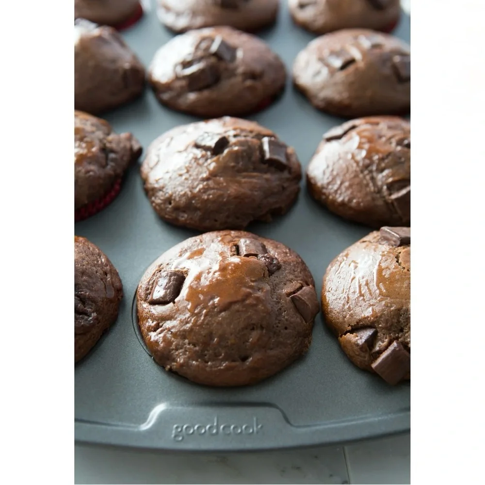 GoodCook Nonstick 12-Cup Mini Muffin Baking Pan